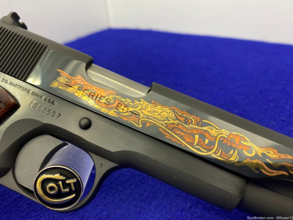 2004 Colt CUSTOM 1991A1 .45 ACP 5" *ULTRA RARE DRAGON II SPECIAL EDITION* -img-31