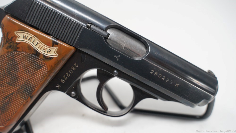 WALTHER PPK .32 ACP 1940 MANUFACTURE BROWN GRIPS (19696)-img-5