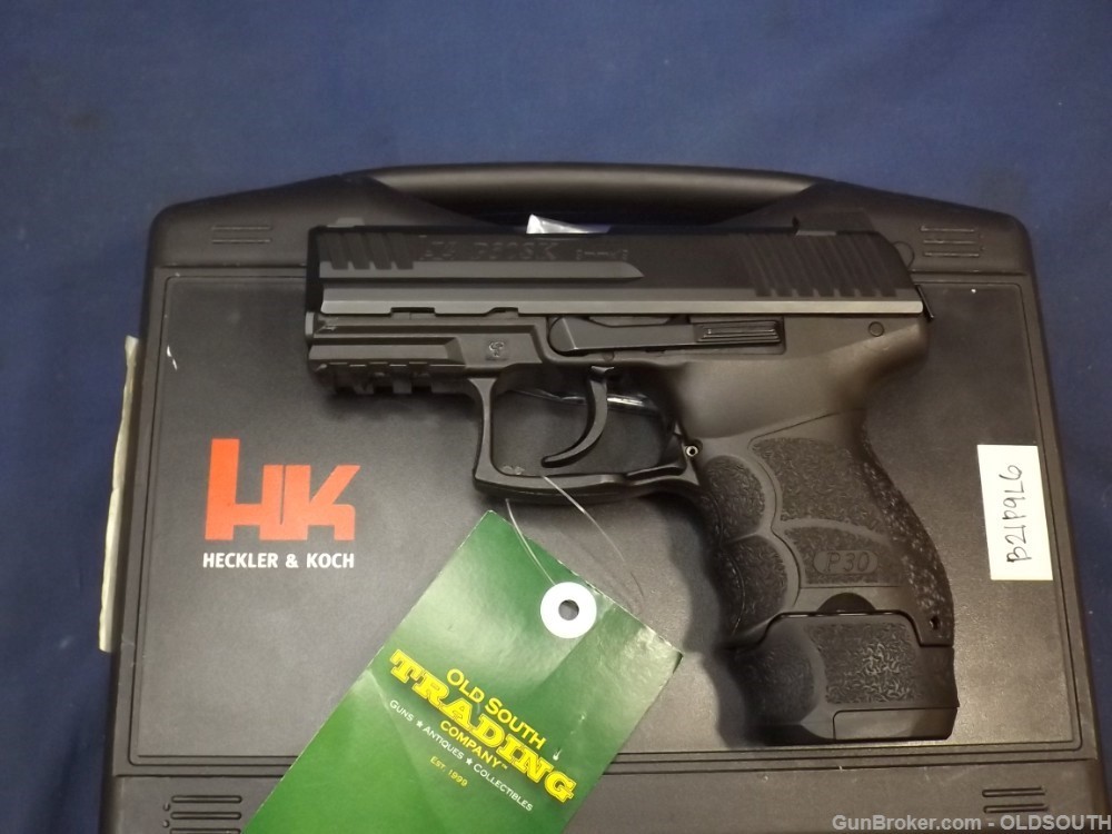 Heckler & Koch P30SK-V3 DA/SA, NS 9MM Semi-Auto Pistol 4 Mags, Papers & Box-img-15
