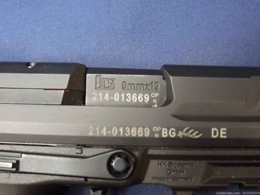 Heckler & Koch P30SK-V3 DA/SA, NS 9MM Semi-Auto Pistol 4 Mags, Papers & Box-img-4