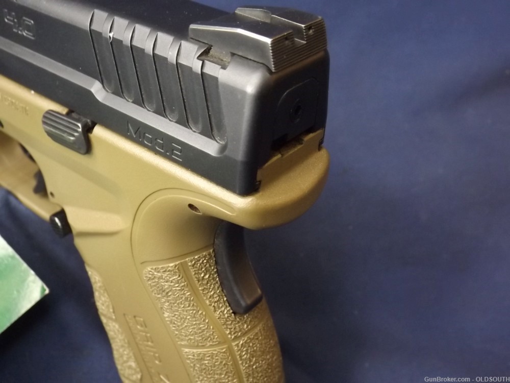 Springfield XD-45 4.0 Mod.2, FDE, 13 RD. Semi-Auto Pistol + Box & 2 Mags-img-7