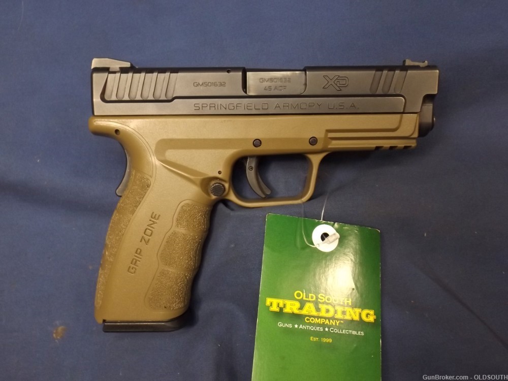 Springfield XD-45 4.0 Mod.2, FDE, 13 RD. Semi-Auto Pistol + Box & 2 Mags-img-2