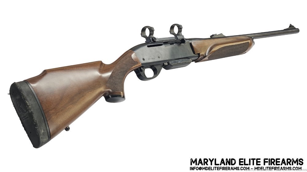 Remington Model 750 Woodsmaster .380Win Semi-Auto Rifle - 22" | Very Good!-img-0