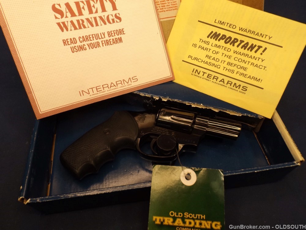 Amadeo Rossi Mod 68, 38 Spl. 5-Shot Revolver with Box and Paperwork-img-18