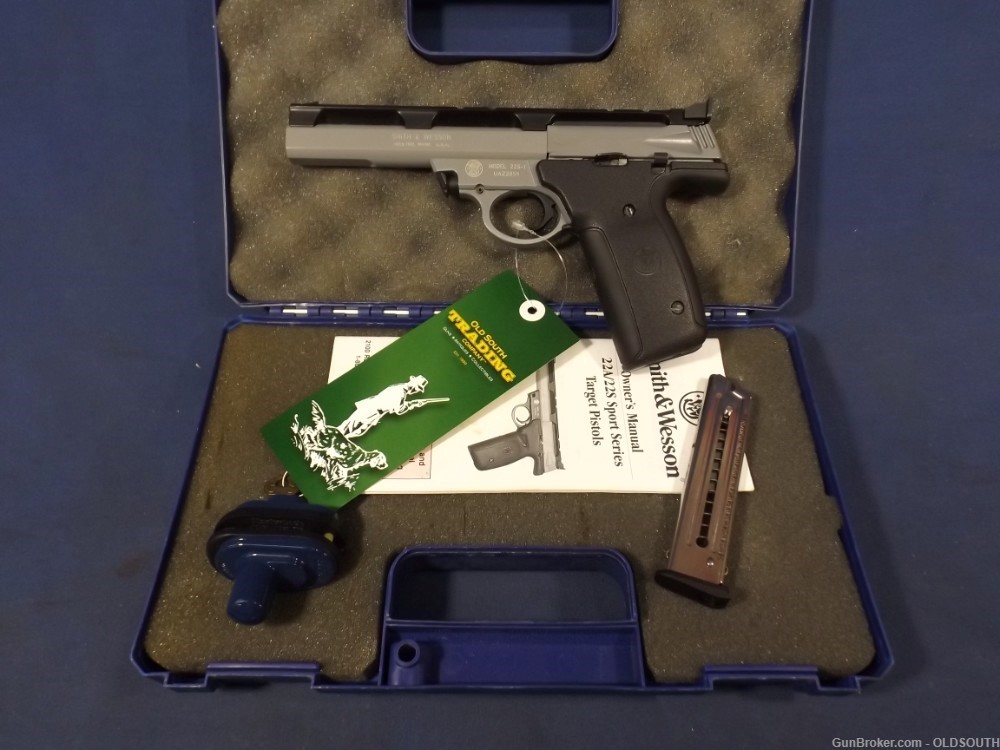 Smith & Wesson Mod 22S-1, 22 LR, 10 Rd. Semi-Auto Pistol w/Box-img-0