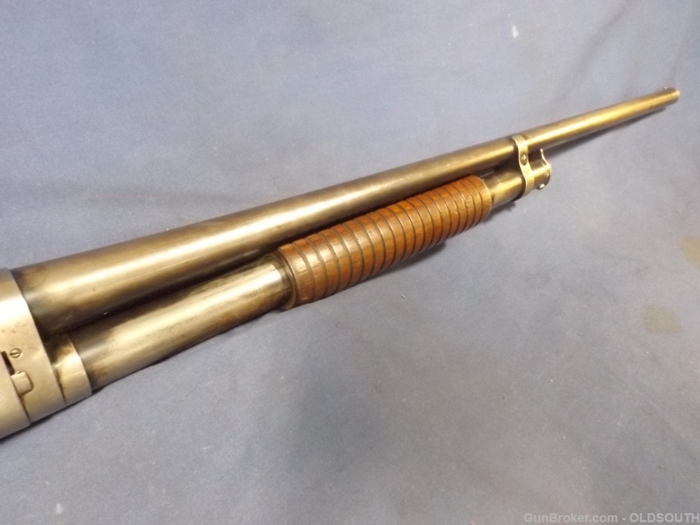 Winchester Mod 1897, 16 GA. Pump-Action Shotgun with 28" Full Choke Barrel-img-11