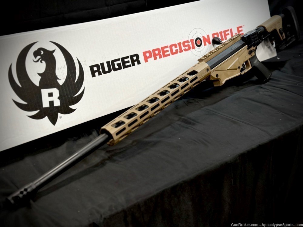 Ruger Precision 6.5cm Ruger-Precision FDE 24" Precision Ruger 18046-img-0
