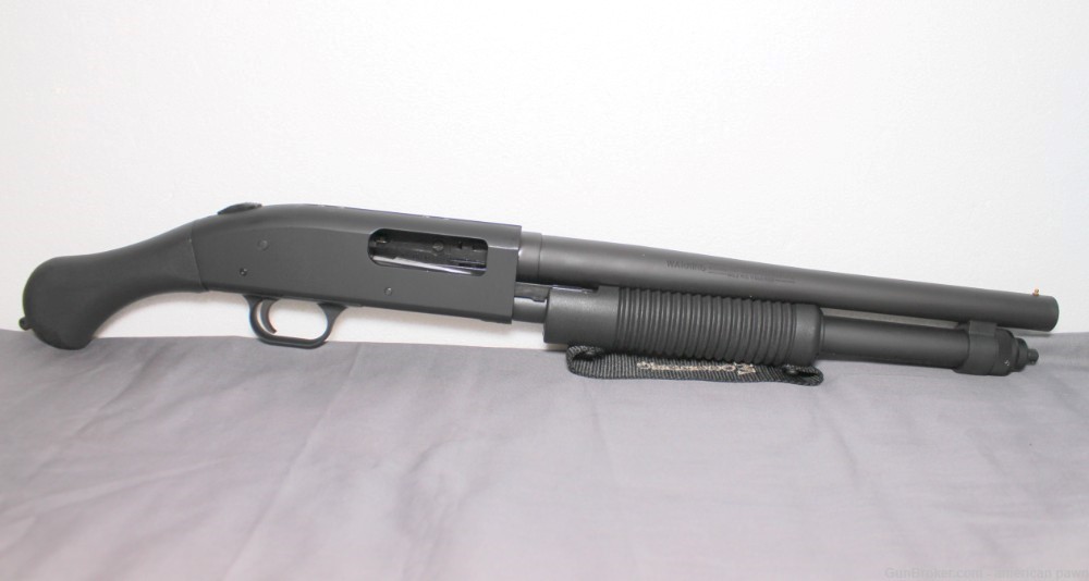 MOSSBERG 590 Shockwave: 5+1 12GA Bird’s-Head Grip Pump Shotgun-img-1