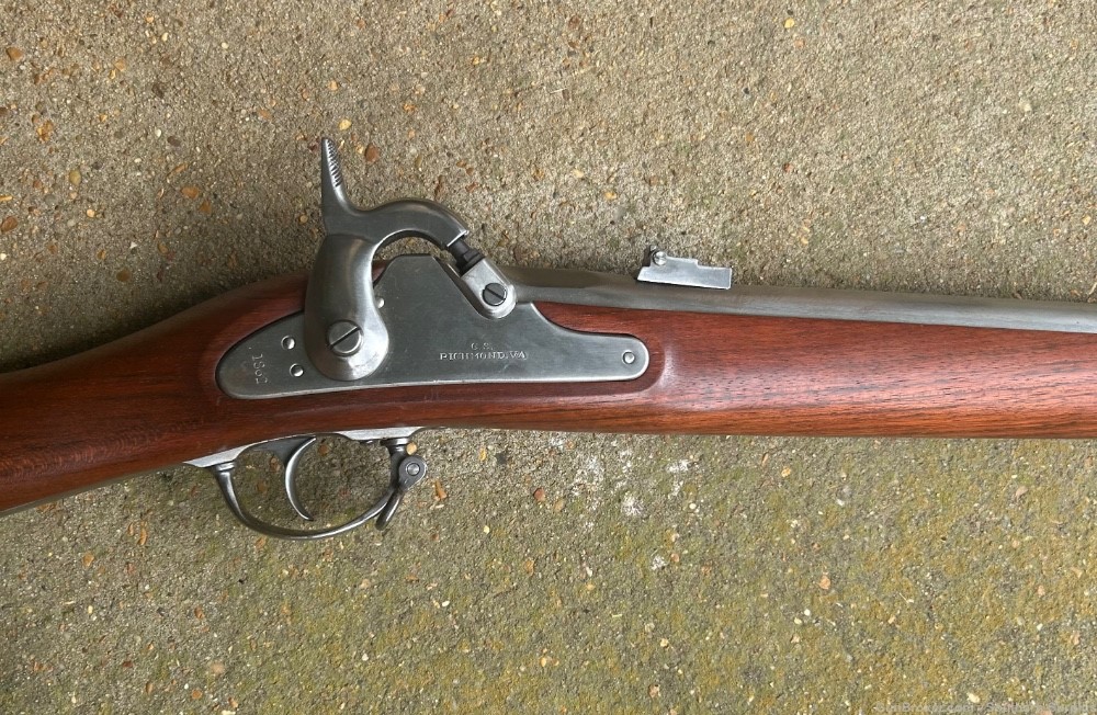Fine ArmiSport 1862 CS Richmond .58 Rifle Musket Springfield 1861-img-2