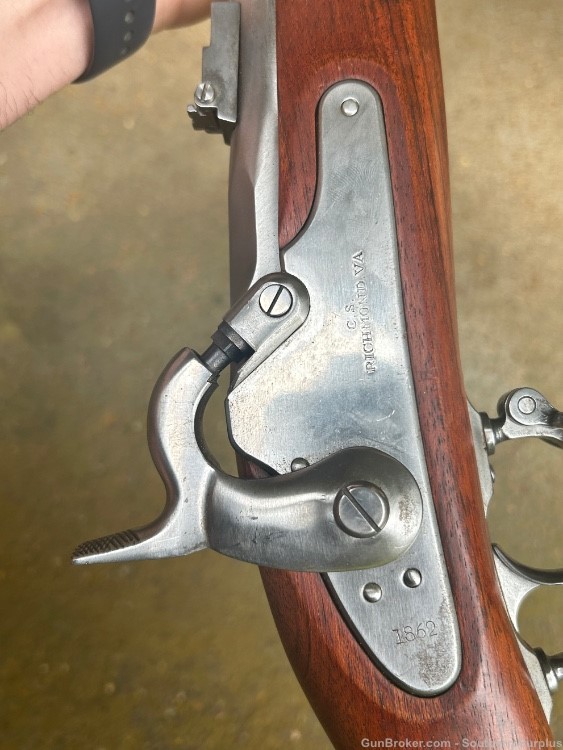 Fine ArmiSport 1862 CS Richmond .58 Rifle Musket Springfield 1861-img-12