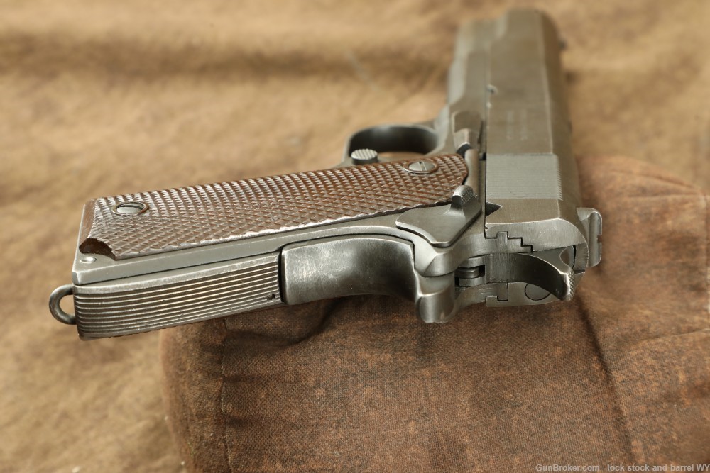1944 US Army WWII Remington Rand 1911-A1 .45 ACP 5" Semi-Auto Pistol C&R-img-11
