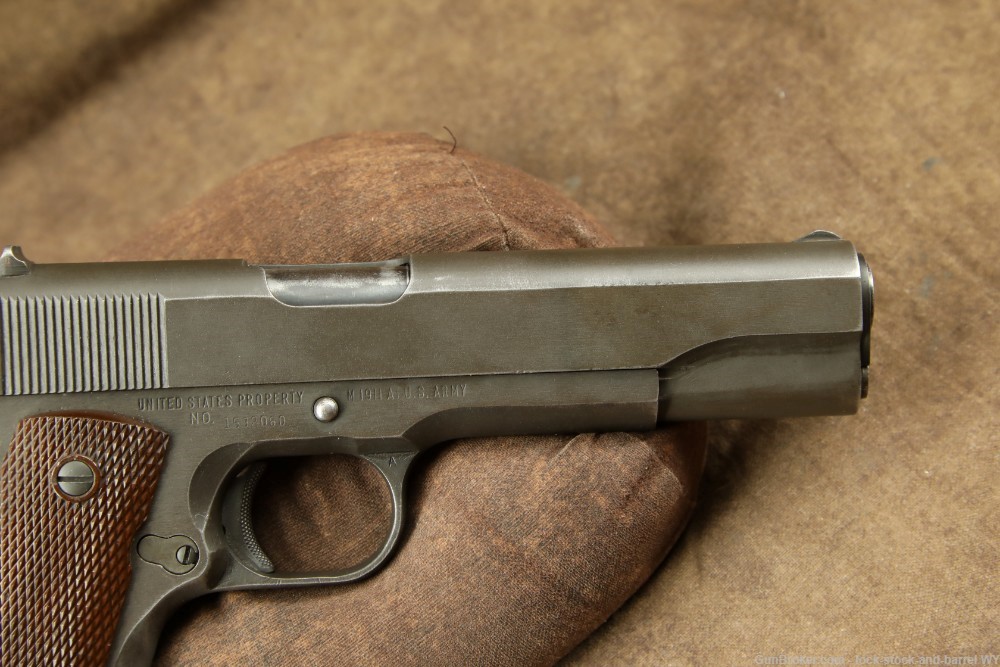 1944 US Army WWII Remington Rand 1911-A1 .45 ACP 5" Semi-Auto Pistol C&R-img-4