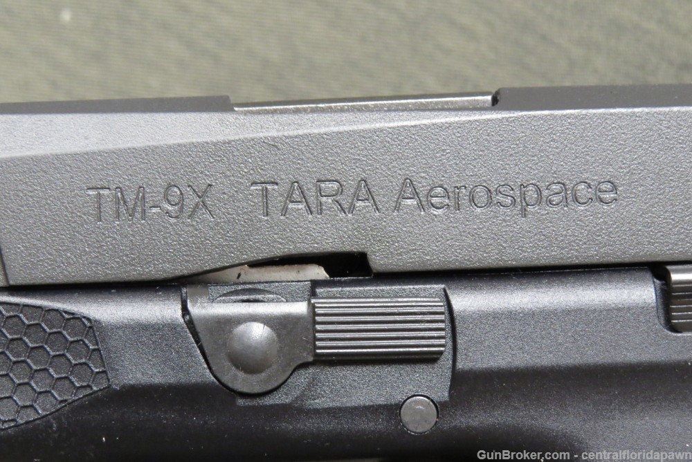 Tara Aerospace Defense TM-9X 9mm Pistol TT001 4.4" barrel-img-3