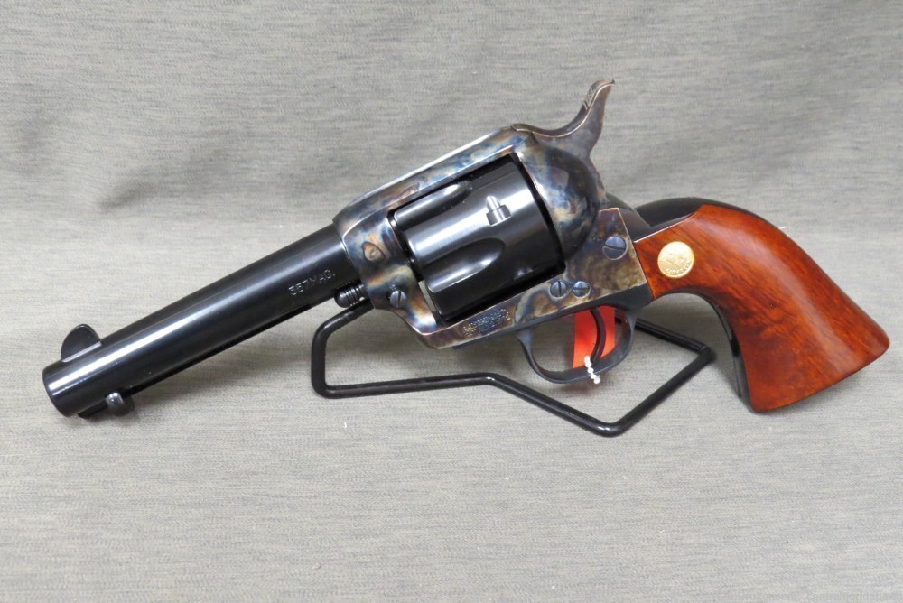 Cimarron Uberti Model P PW .357 mag 4.75" SA Revolver MP400 357-img-1