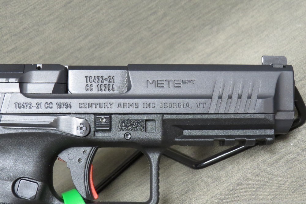 Century Arms Canik Mete SFT 9mm Pistol 18+1 HG6595-N-img-2