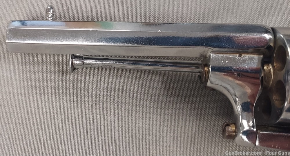 Used Civil War Vintage Belgian Lefaucheux 8mm Pinfire Revolver-img-4