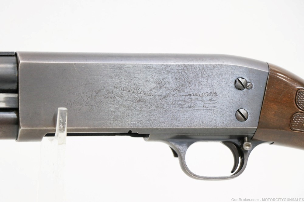Ithaca Model 37 Featherlight 12GA Pump-Action Shotgun 27.5"-img-3