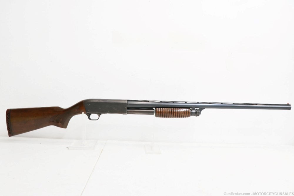 Ithaca Model 37 Featherlight 12GA Pump-Action Shotgun 27.5"-img-8