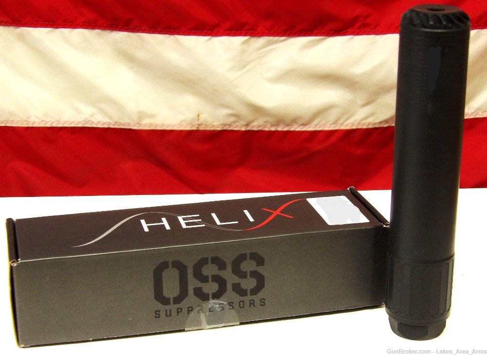 OSS Huxwrx Helix HX-QD 338Ti .408 Suppressor NOS-img-0