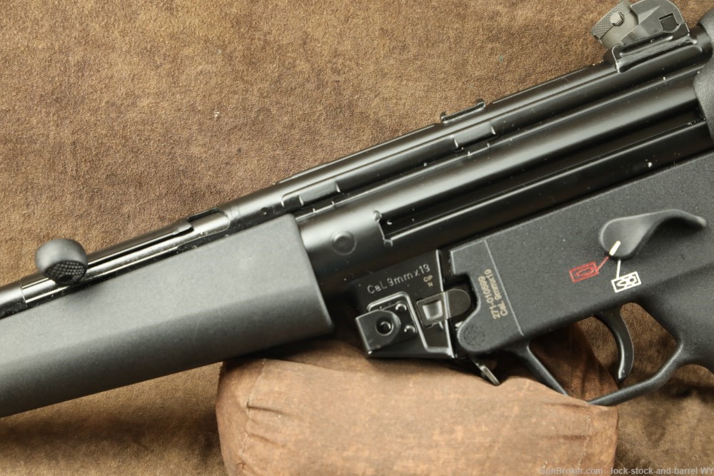 H&K Heckler & Koch SP5 9mm 8.5" Semi-Auto Pistol w Factory Case, MP5 Clone-img-9