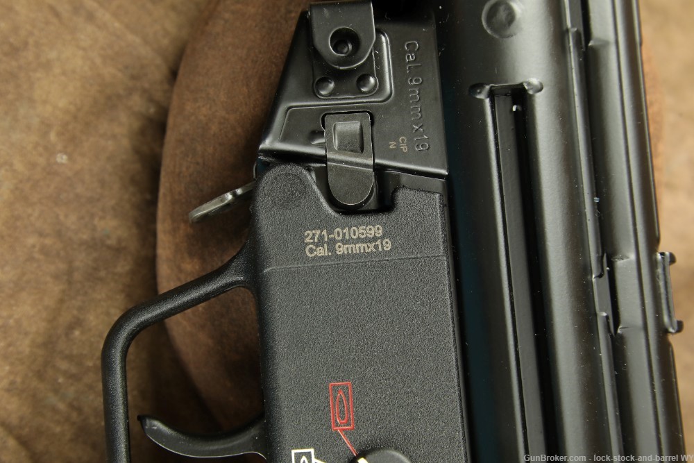 H&K Heckler & Koch SP5 9mm 8.5" Semi-Auto Pistol w Factory Case, MP5 Clone-img-24