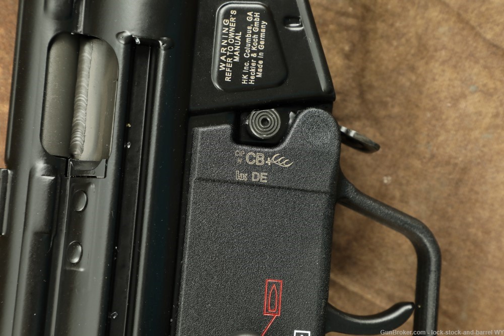 H&K Heckler & Koch SP5 9mm 8.5" Semi-Auto Pistol w Factory Case, MP5 Clone-img-22