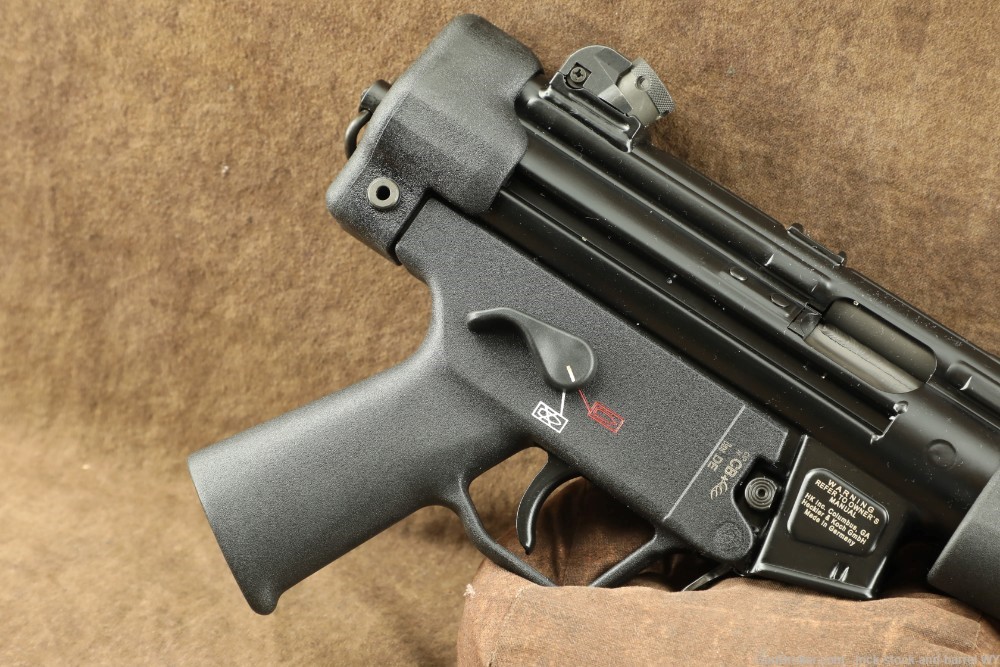 H&K Heckler & Koch SP5 9mm 8.5" Semi-Auto Pistol w Factory Case, MP5 Clone-img-4
