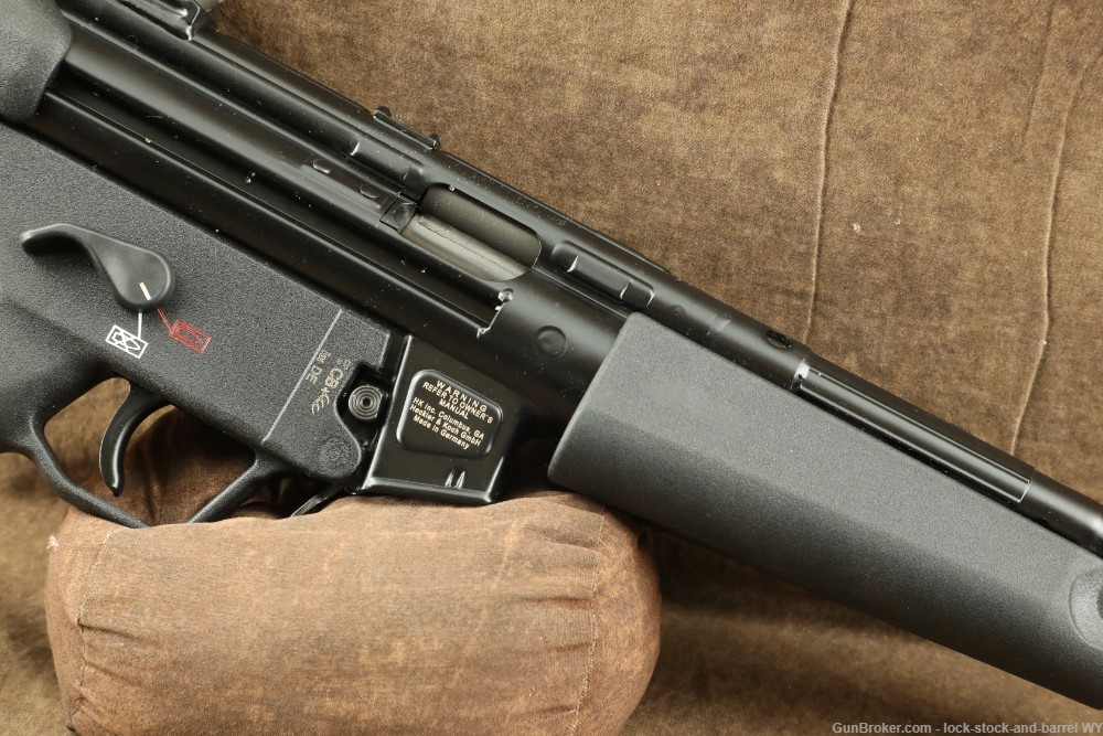 H&K Heckler & Koch SP5 9mm 8.5" Semi-Auto Pistol w Factory Case, MP5 Clone-img-5