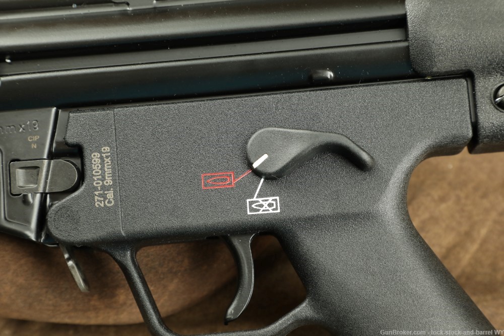 H&K Heckler & Koch SP5 9mm 8.5" Semi-Auto Pistol w Factory Case, MP5 Clone-img-25