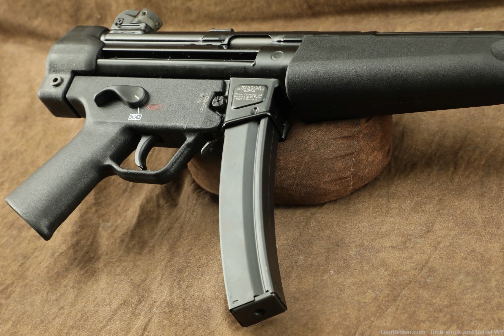 H&K Heckler & Koch SP5 9mm 8.5" Semi-Auto Pistol w Factory Case, MP5 Clone-img-34