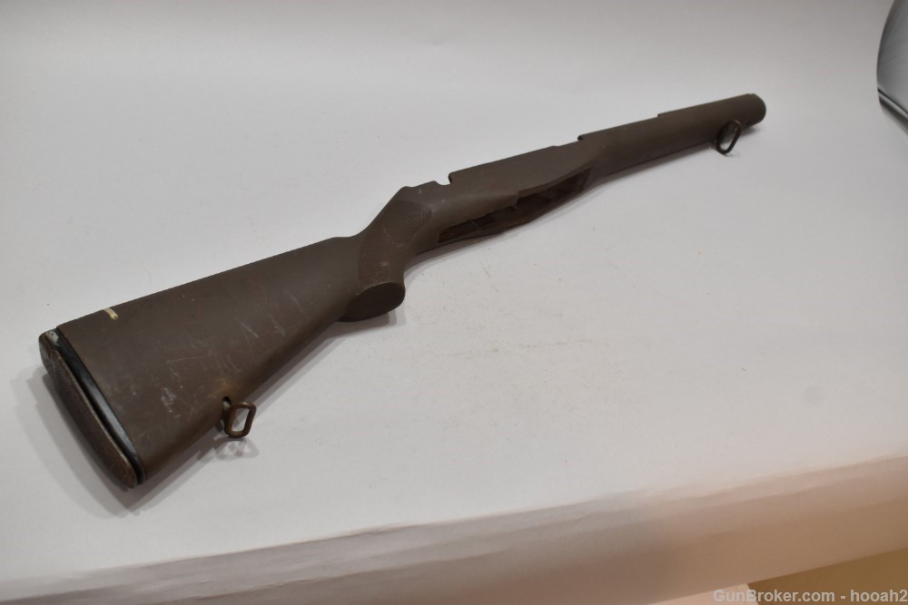 M14 Composite Rifle Stock W/Hinged Butt Plate & Sling Swivels Please READ-img-0