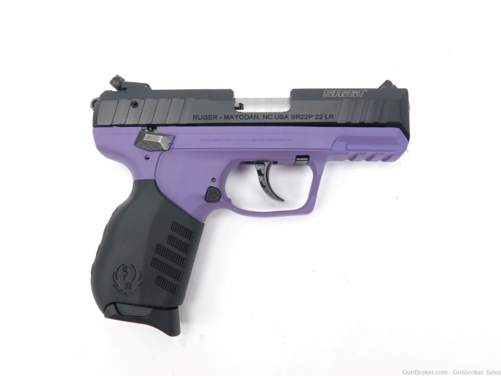 Ruger SR22 3.5" 22LR Semi-Automatic Pistol w/ 2 Magazines & Box LIKE NEW-img-10