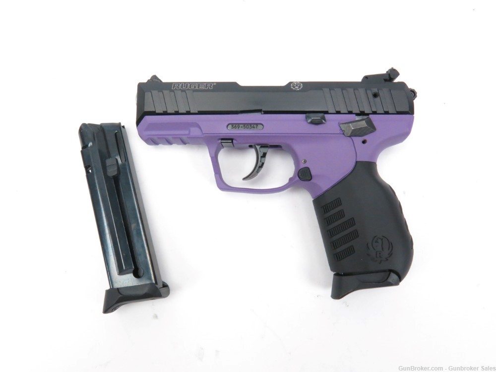 Ruger SR22 3.5" 22LR Semi-Automatic Pistol w/ 2 Magazines & Box LIKE NEW-img-0