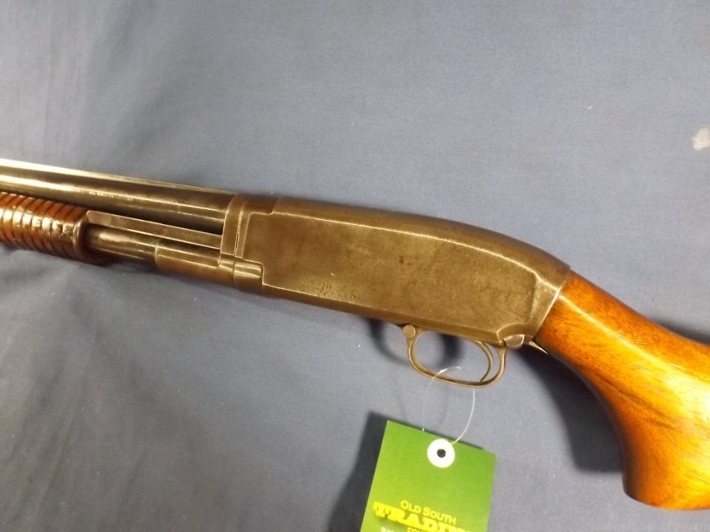 Winchester 1912, 12 Ga Pump Shotgun w/30" Solid Rib Barrel-img-4