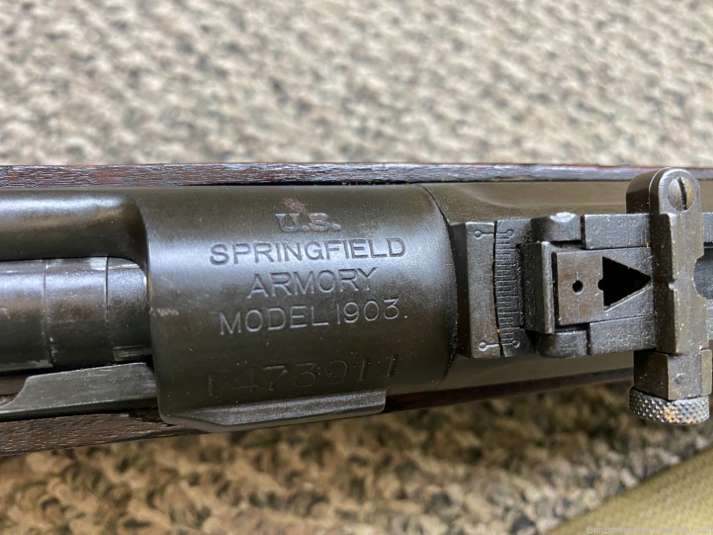 Springfield Armory 1903 30-06 SPRG Blued Finish 1934 Wood Stock 24" BBL 5+1-img-54