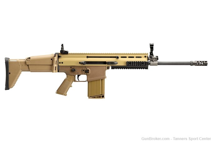 FN Fabrique Nationale SCAR17S SCAR 17 S NRCH FDE in .308/7.62x51-img-0