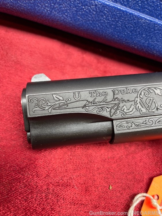 NIB Colt 1911 Government. 45acp Incredible Engraved John Wayne (The Duke) !-img-13