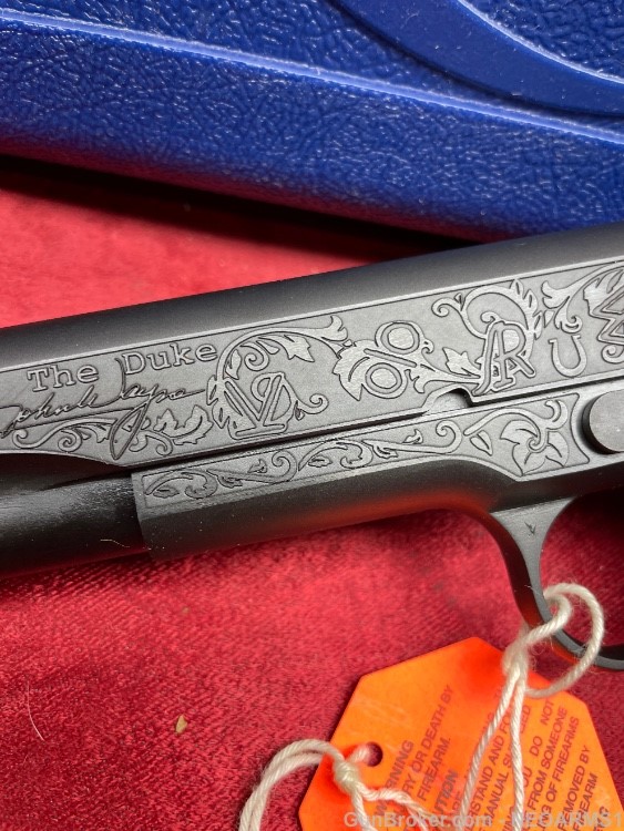 NIB Colt 1911 Government. 45acp Incredible Engraved John Wayne (The Duke) !-img-12