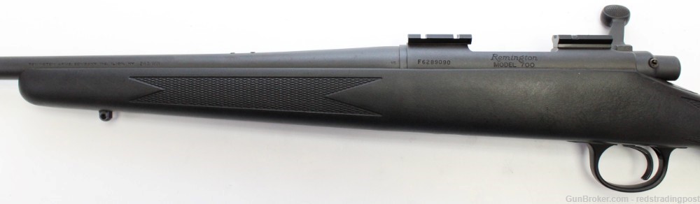 Remington 700 ADL Compact 20" Barrel 243 Win Black Synthetic Youth Rifle-img-6