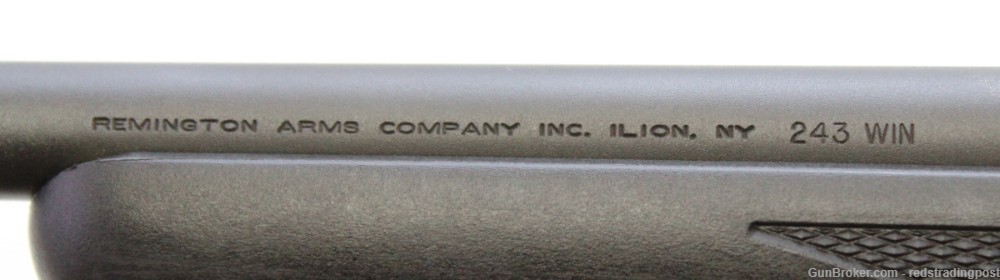 Remington 700 ADL Compact 20" Barrel 243 Win Black Synthetic Youth Rifle-img-17