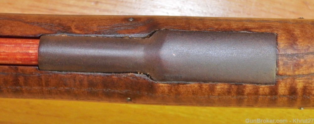 .54 caliber caplock rifle, Curly Ash full stock, signed by J F Bergmann-img-18