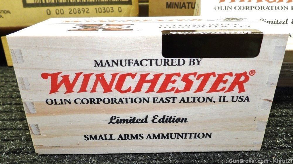 Winchester Super X .22LR., 36 gr. (1) 500rd. sealed wooden box-img-4