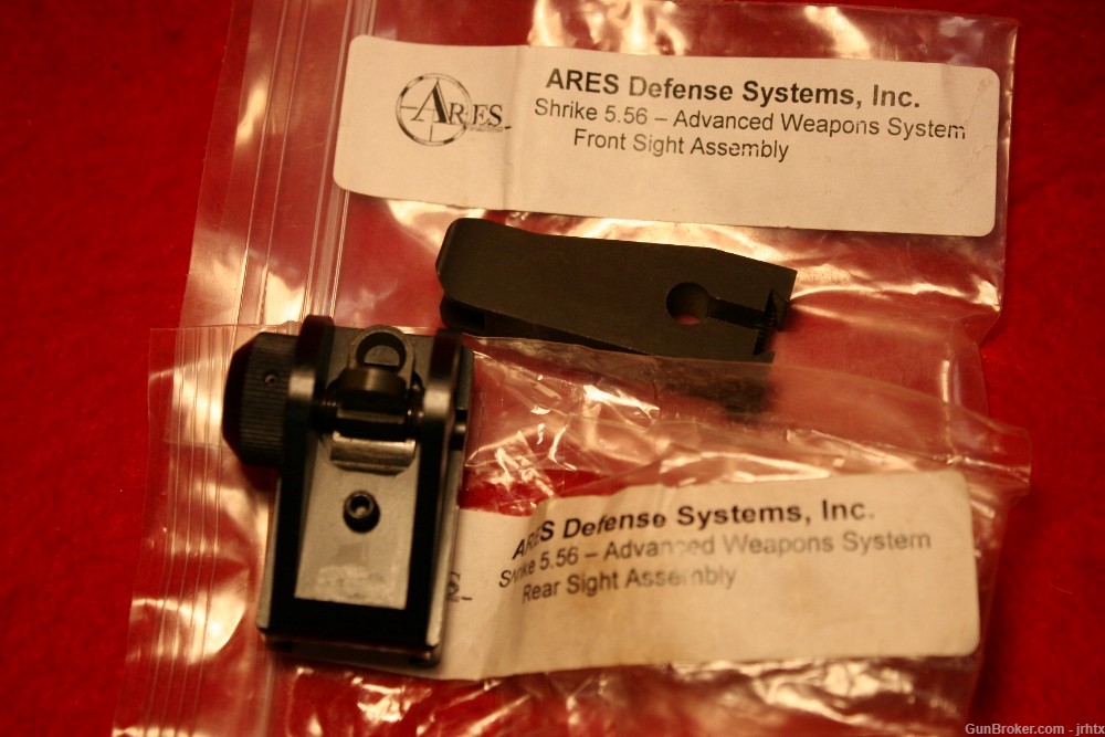 Ares Shrike / Fight Light Front and Rear Sight Set, NEW-img-1