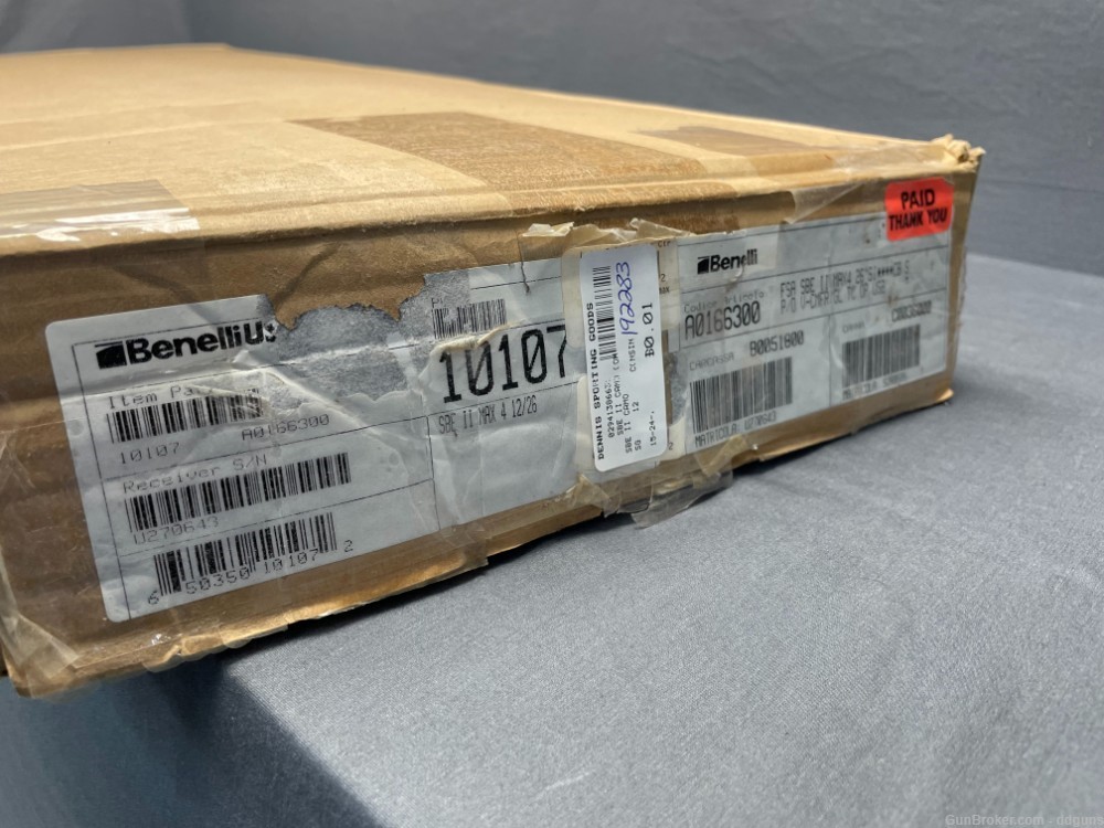 Benelli SBE2 12GA | 26" Barrel | With Box, Factory Chokes & Extras-img-28