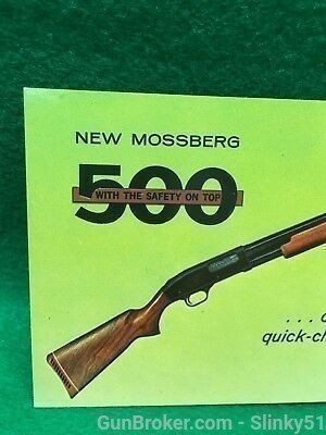 Vintage Mossberg 500 Advertising Postcard Unposted-img-6
