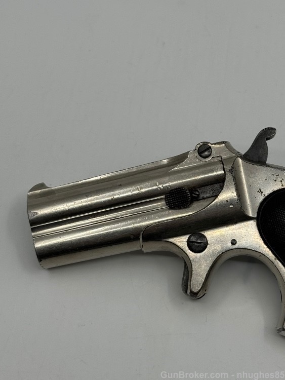 Remington Derringer .41 Rimfire Nickle Finish 3''-img-1