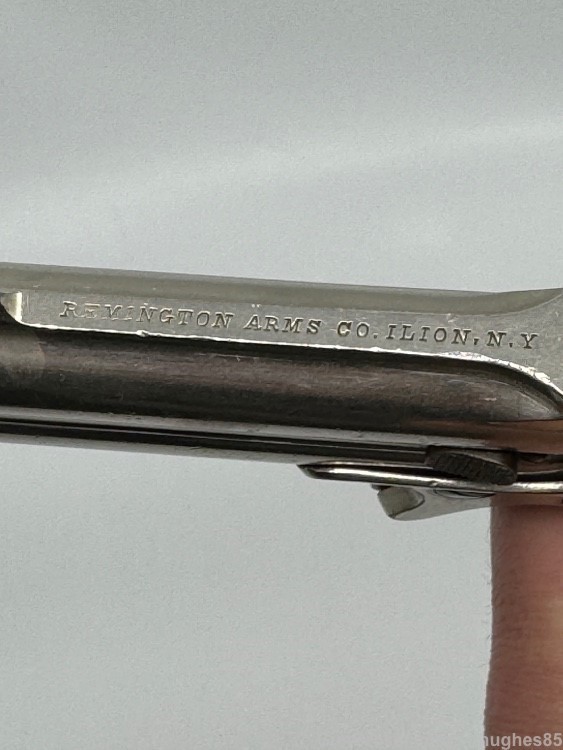 Remington Derringer .41 Rimfire Nickle Finish 3''-img-5