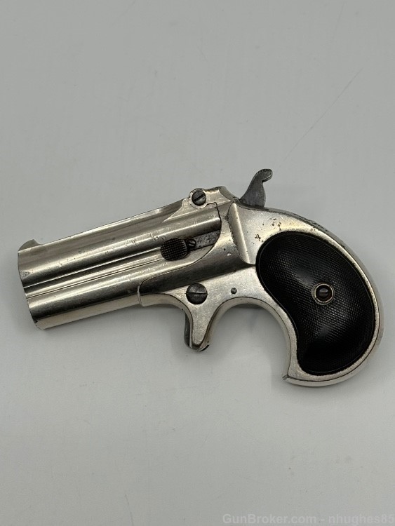 Remington Derringer .41 Rimfire Nickle Finish 3''-img-0