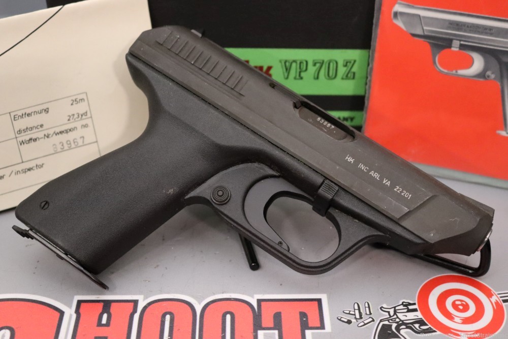 Heckler and Koch HK VP70Z 9mm 4.6" w/ Box -Early 1980s Import --img-1