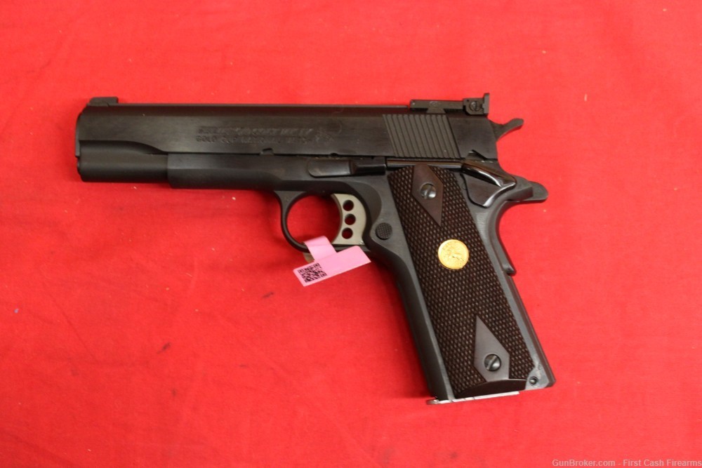 Colt Gold Cup National Match 1911, 9mm Mark IV series 70 Blued-img-3